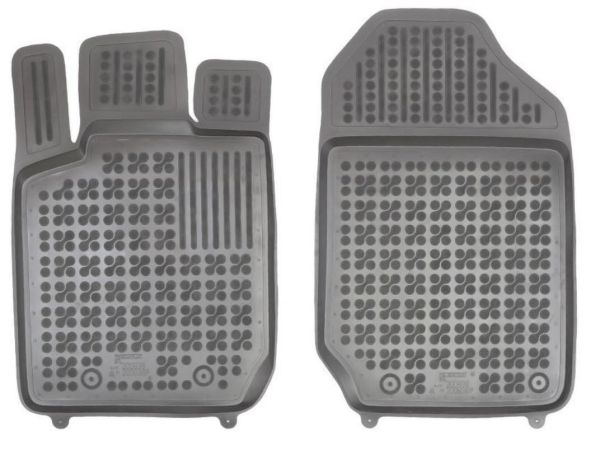 Tappeti per auto in gomma per Ford Ranger V sedili anteriori 2 posti 2 porte 2011-2015